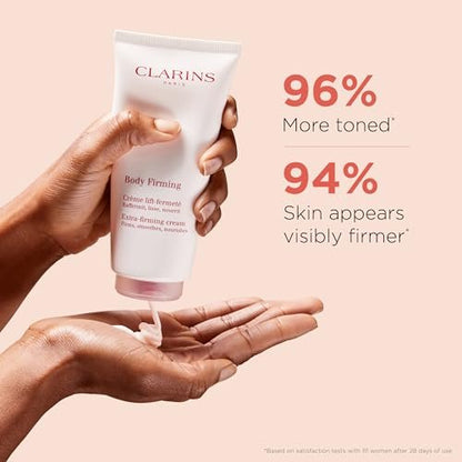 Clarins Extra-Firming Body Cream – Anti-Aging Body Lotion with Organic Shea Butter & Aloe Vera, 6.6 oz Avelisse