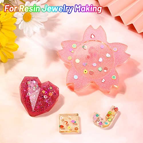 16000 Pcs Fruit Nail Art Slices - Acejoz 20 Styles Fruit Slime Charms Fimo Slices 3D Polymer Slices for Slime, Lip Gloss Making, Resin and Nail Art Decorations - görsel 12