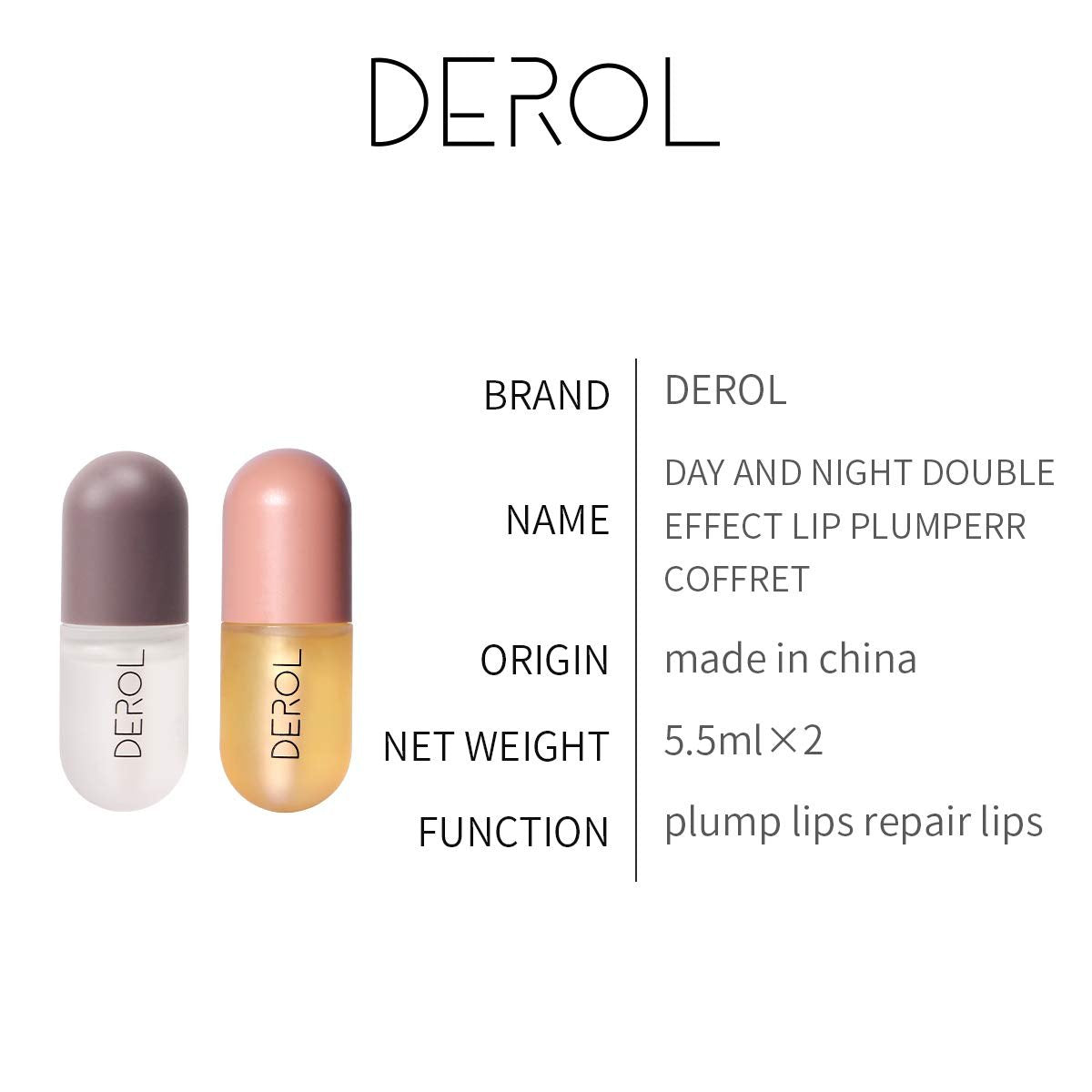 Natural Lip Plumper Gloss – Make Lips Fuller & Moisturized (5.5ml) - görsel 16