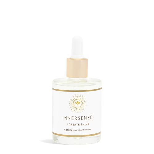 INNERSENSE Organic Beauty I Create Shine Glossing Serum - Non-Toxic, Cruelty-Free Clean Haircare (1.7 fl oz) Avelisse
