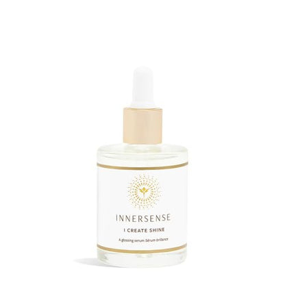 INNERSENSE Organic Beauty I Create Shine Glossing Serum - Non-Toxic, Cruelty-Free Clean Haircare (1.7 fl oz) Avelisse