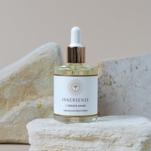 INNERSENSE Organic Beauty I Create Shine Glossing Serum - Non-Toxic, Cruelty-Free Clean Haircare (1.7 fl oz) Avelisse