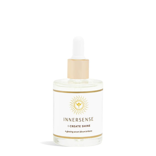INNERSENSE Organic Beauty I Create Shine Glossing Serum - Non-Toxic, Cruelty-Free Clean Haircare (1.7 fl oz) Avelisse