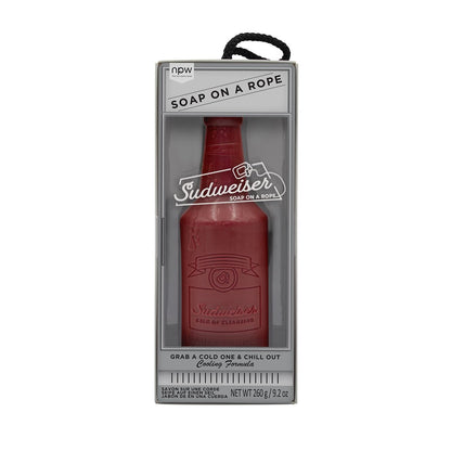 NPW-USA Sudweiser Soap on a Rope - 12.2 oz, Red