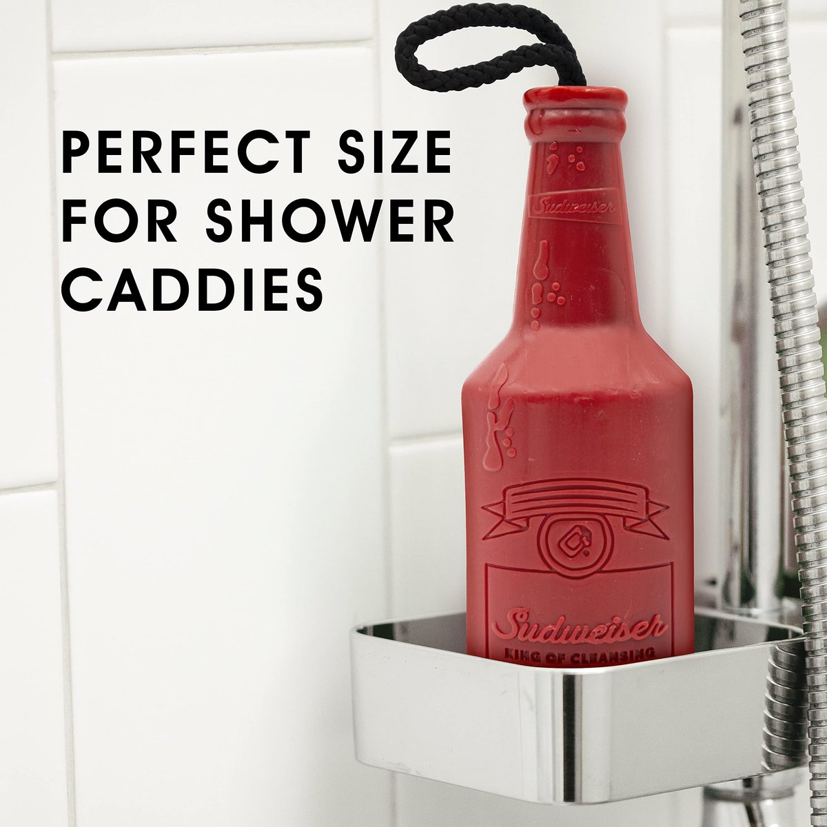 NPW-USA Sudweiser Soap on a Rope - 12.2 oz, Red - görsel 7