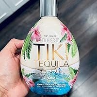 Tan ASZ U Tiki Tequila 400X Double Shot Ultra Plateau-Busting Bronzer with Agave Extracts & Tattoo Enhancing Complex – 13.5 oz Superbronzer Lotion Avelisse
