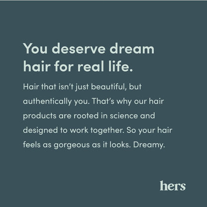 Hers Triple Threat Shampoo & Conditioner Set - Biotin, Saw Palmetto, & Pumpkin Seed Oil for Thickening & Hydration - Color-Safe, Paraben-Free, Vegan - Napa Rose Scent - 6.4 Fl Oz Each Avelisse