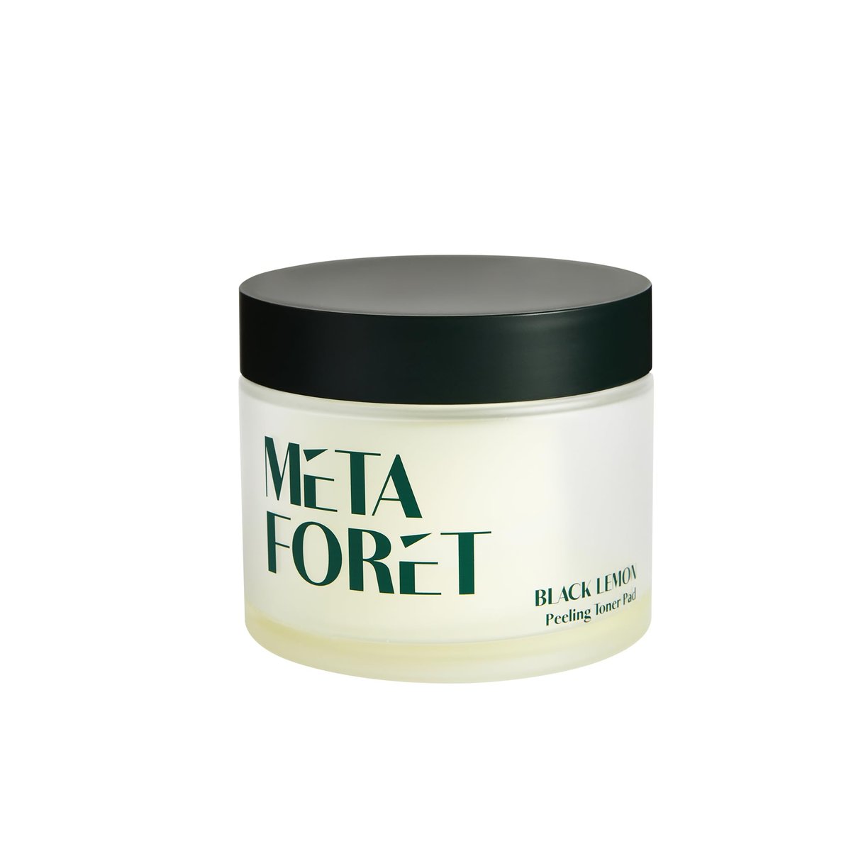 METAFORET Black Lemon Peeling Toner Pad - 60 Facial Exfoliating Pads for Gentle Dead Skin Cell Removal & Moisture Boost - görsel 1