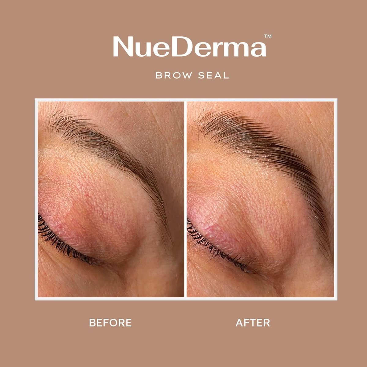 NueDerma Brow Seal with Castor Oil - Clear Eyebrow Gel, Waterproof Eyebrow Makeup, Styling Wax for Feathered & Fluffy Brows, 1 OZ - görsel 11