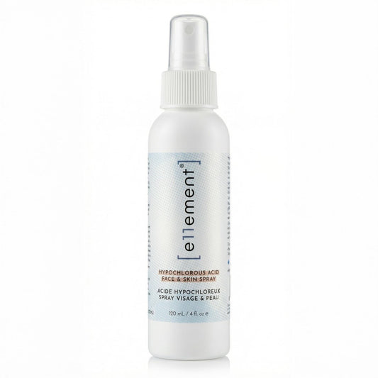 e11ement Hypochlorous Acid Spray – Gentle Multi-Use Cosmetic for Face & Body – Fragrance-Free Skin Refresher (Medium 4 oz.)