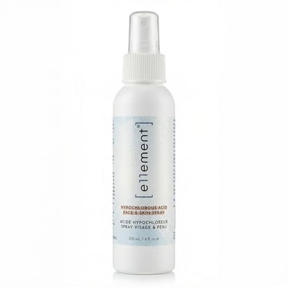 e11ement Hypochlorous Acid Spray – Gentle Multi-Use Cosmetic for Face & Body – Fragrance-Free Skin Refresher (Medium 4 oz.)