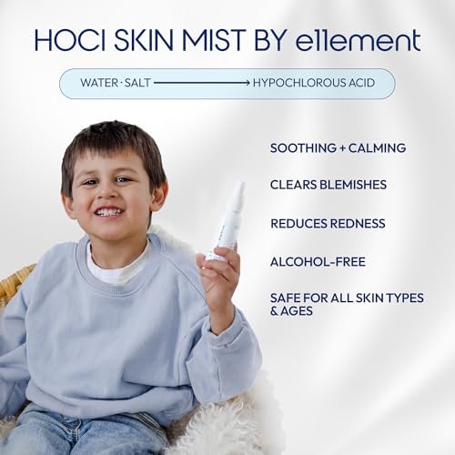 e11ement Hypochlorous Acid Spray – Gentle Multi-Use Cosmetic for Face & Body – Fragrance-Free Skin Refresher (Medium 4 oz.) - görsel 10