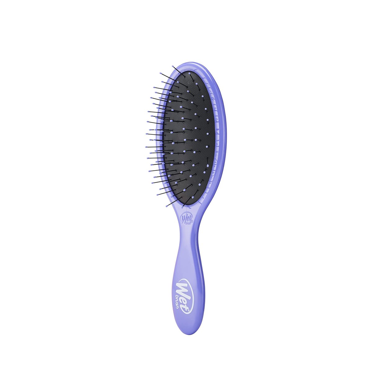 Wet Brush Custom Care Thin Hair Detangler - Purple, Nylon Bristles, Gentle on Fine Hair - görsel 5