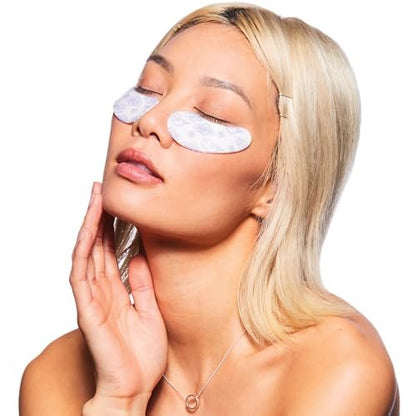 Pacifica Reusable Silicone Under Eye Mask – Cooling Gel Mask for Fine Lines, Dark Circles & Puffiness – Vegan & Cruelty-Free – 2 Pieces with Storage Tin