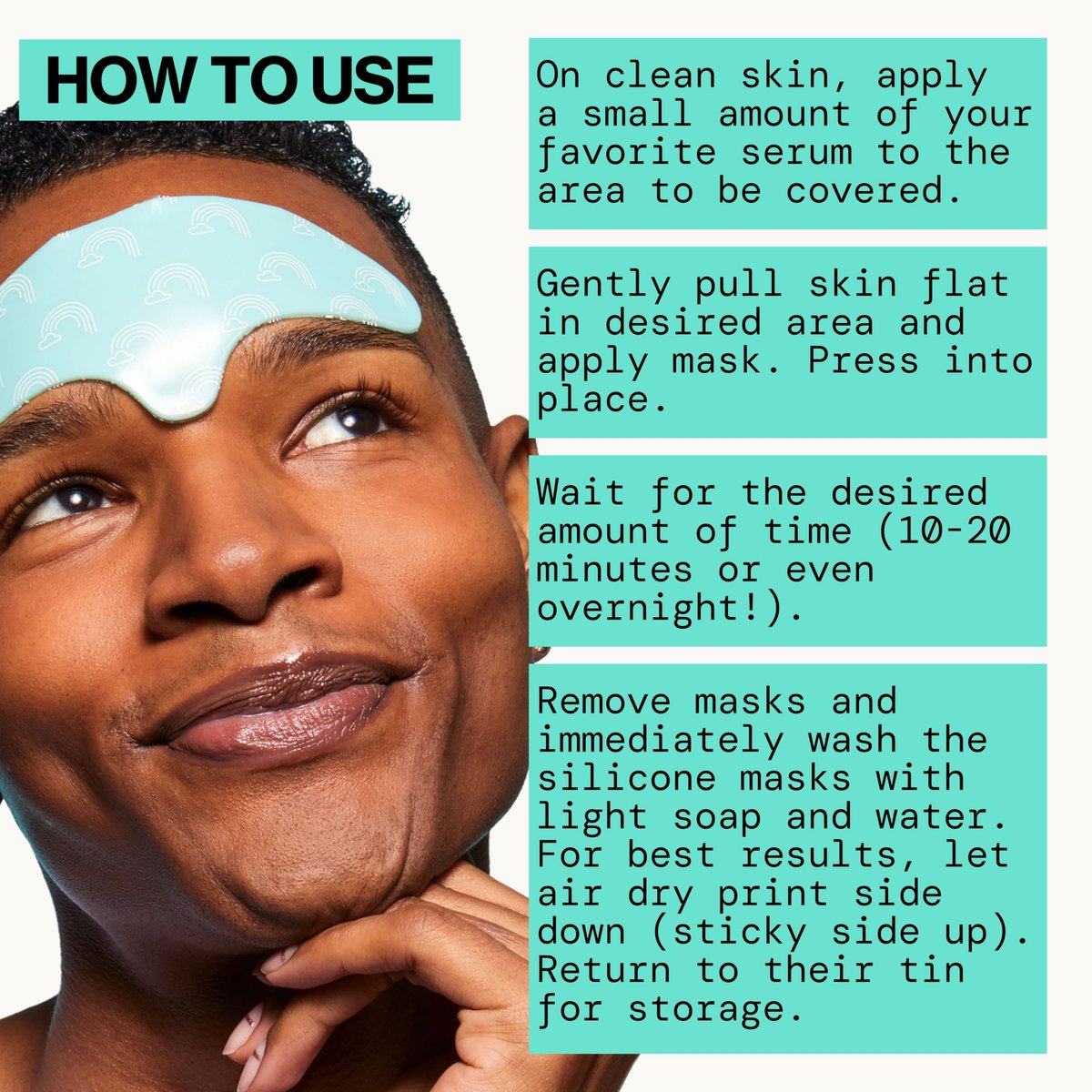 Pacifica Reusable Brow Mask – 100% Silicone Forehead Wrinkle Patch for Brow Lift, Anti-Wrinkle Pad Smooths Frown Lines, Vegan & Cruelty-Free, 1 Piece - görsel 17