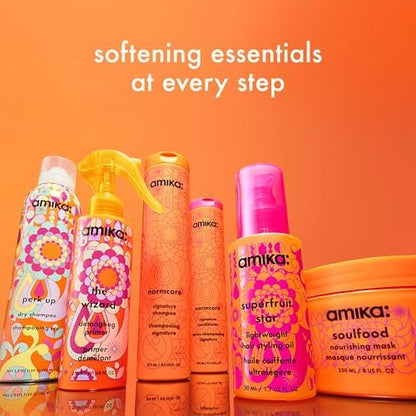 Amika Soulfood Nourishing Mask - 3.3 Fl Oz | Hydrating Hair Mask for Dry, Damaged, and Curly Hair Avelisse