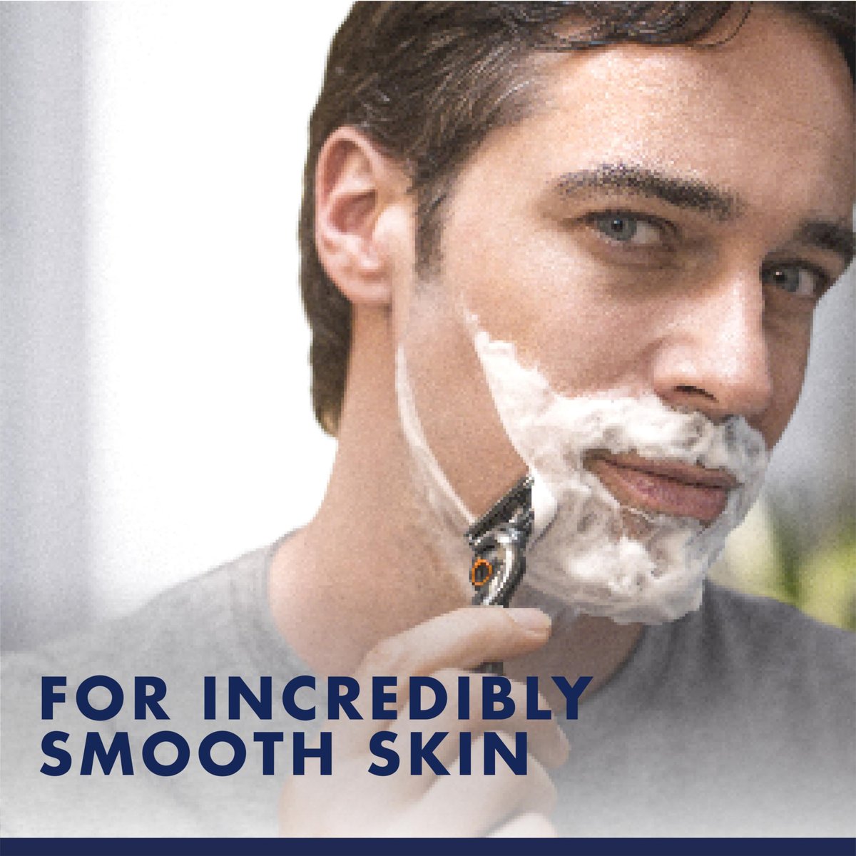 Gillette PRO Shaving Gel for Men – Cools to Soothe Skin & Hydrates Facial Hair, ProGlide Sensitive 2-in-1 Shave Gel, 7 oz - görsel 7