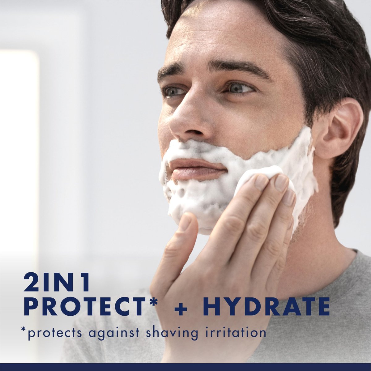 Gillette PRO Shaving Gel for Men – Cools to Soothe Skin & Hydrates Facial Hair, ProGlide Sensitive 2-in-1 Shave Gel, 7 oz - görsel 3