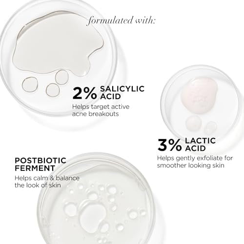 IT Cosmetics Bye Bye Breakout Acne Treatment Face Serum - 2% Salicylic Acid & 3% Lactic Acid - Reduces Pimples in 3 Days & Fades Post-Acne Marks in 8 Weeks - 1 Fl. Oz Avelisse