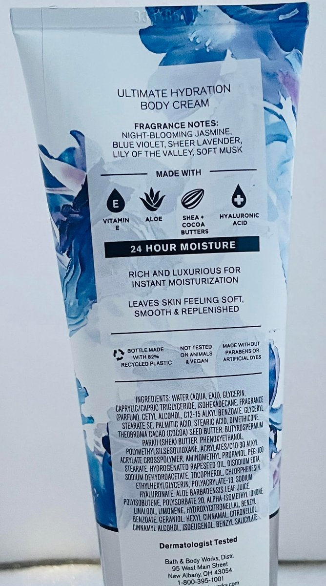 Bath & Body Works Moonlight Path Body Cream Gift Set (2 x 8 oz) - Enchanting Floral Scent Avelisse