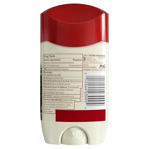 Old Spice Men's Antiperspirant & Deodorant Volcano with Charcoal, 2.6 oz (Pack of 3) + Travel-Size Swagger Body Wash Avelisse