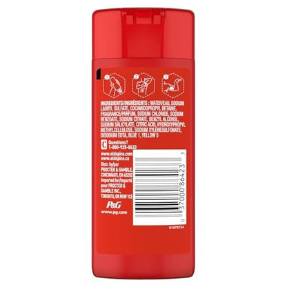 Old Spice Men's Antiperspirant & Deodorant Volcano with Charcoal, 2.6 oz (Pack of 3) + Travel-Size Swagger Body Wash Avelisse