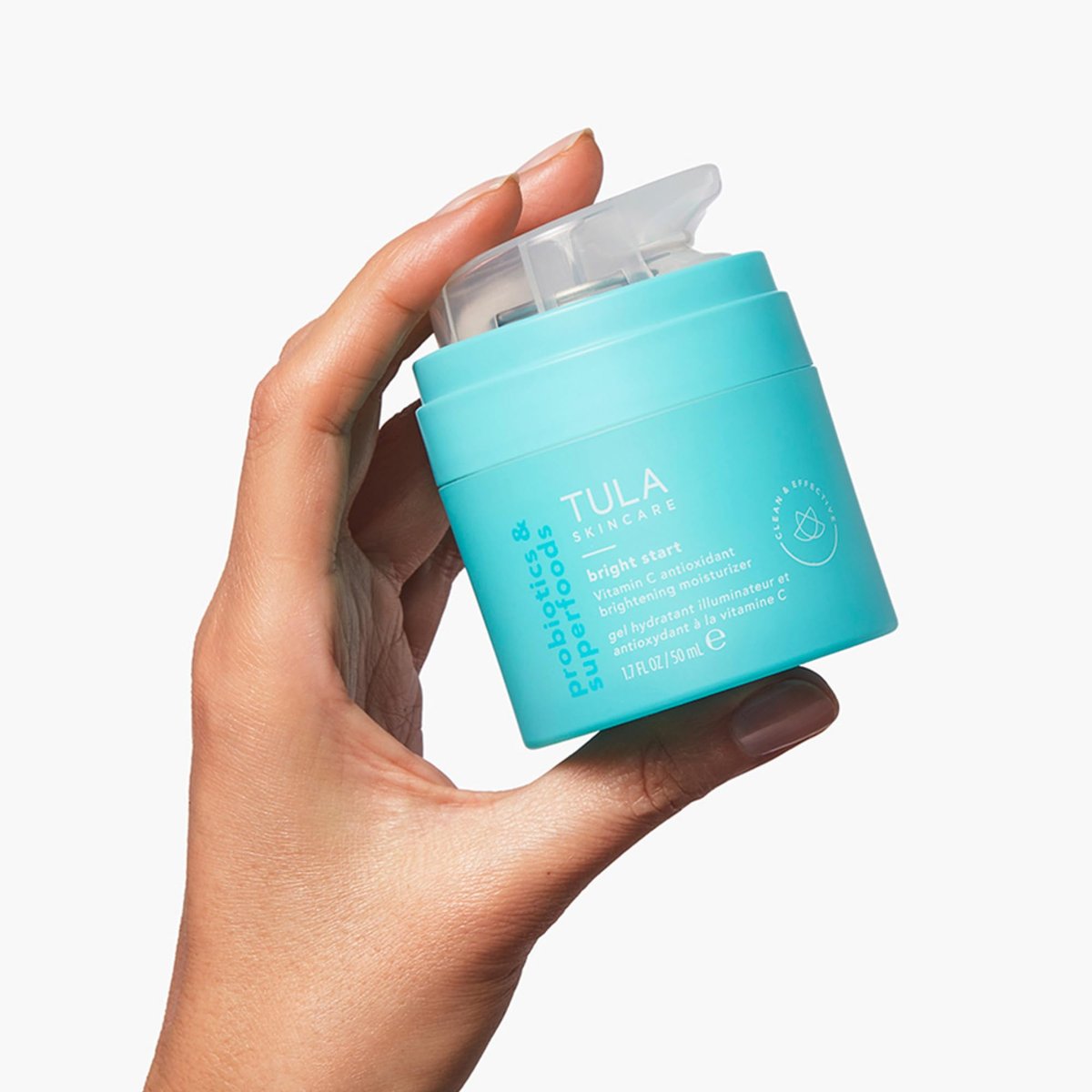 TULA Bright Start Vitamin C Antioxidant Brightening Moisturizer - Lightweight Gel Cream for Radiant Skin Avelisse