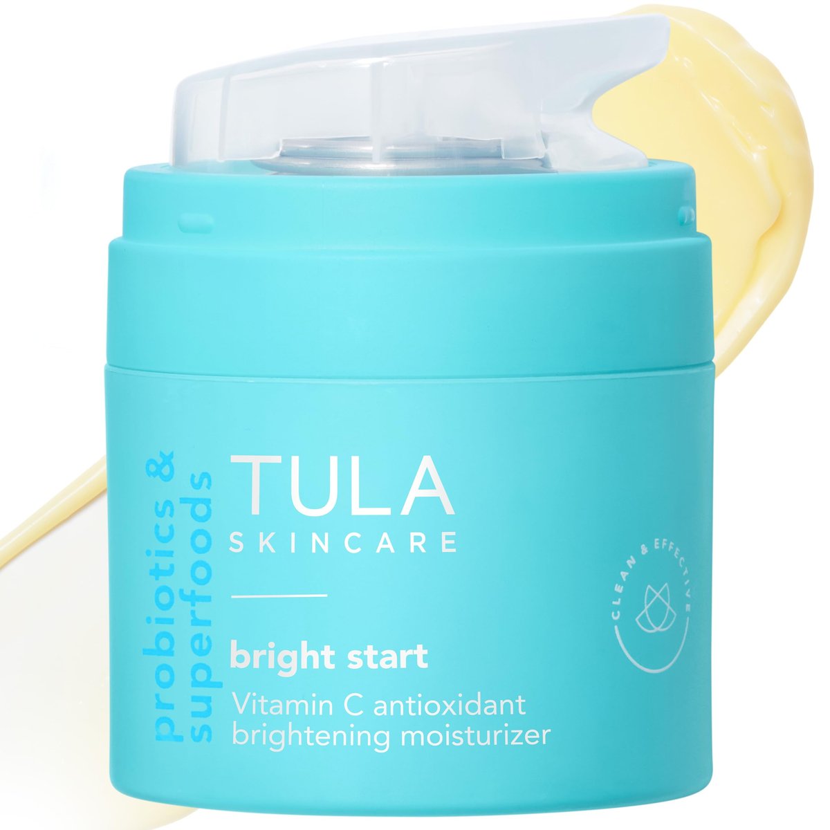 TULA Bright Start Vitamin C Antioxidant Brightening Moisturizer - Lightweight Gel Cream for Radiant Skin Avelisse