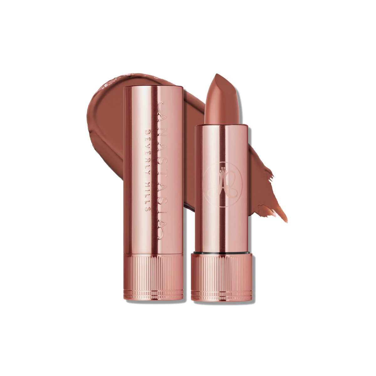 Anastasia Beverly Hills Satin Lipstick - Rose Brown (0.11 oz) - görsel 1