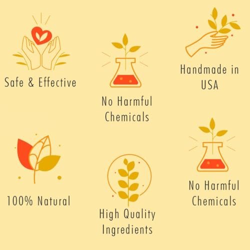 Natrulo 10% Sulfur Soap Cleansing Bar for Face & Body – All Natural Acne Treatment with Lemongrass, Tea Tree Oil & Vitamin E – Made in USA (4 oz, Pack of 2) - görsel 5