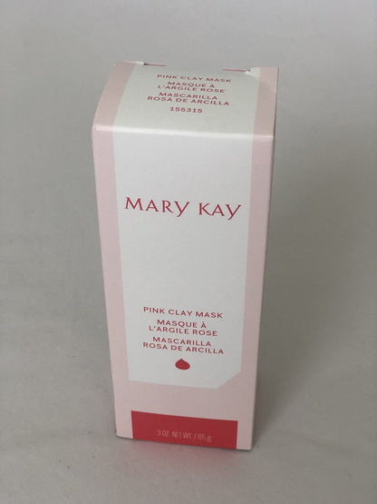 Mary Kay Pink Clay Mask – Deep Cleansing & Pore Refining Face Mask for Oily & Acne-Prone Skin, 1 oz