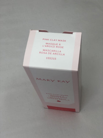 Mary Kay Pink Clay Mask – Deep Cleansing & Pore Refining Face Mask for Oily & Acne-Prone Skin, 1 oz
