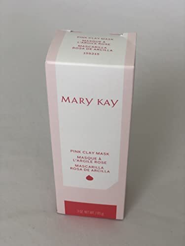 Mary Kay Pink Clay Mask – Deep Cleansing & Pore Refining Face Mask for Oily & Acne-Prone Skin, 1 oz