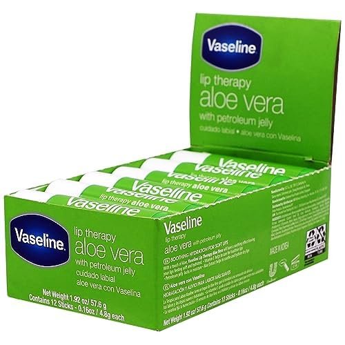 Vaseline Lip Therapy Aloe Vera Lip Balm - 12 Pack - görsel 3