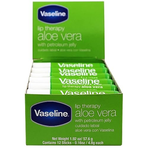 Vaseline Lip Therapy Aloe Vera Lip Balm - 12 Pack - görsel 2
