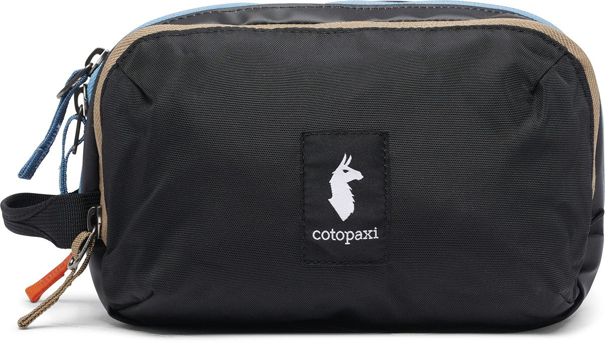 Cotopaxi Nido Accessory Bag - CADA Dia - Black | Recycled Nylon Dopp Kit Avelisse