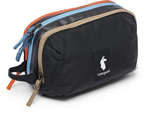 Cotopaxi Nido Accessory Bag - CADA Dia - Black | Recycled Nylon Dopp Kit Avelisse