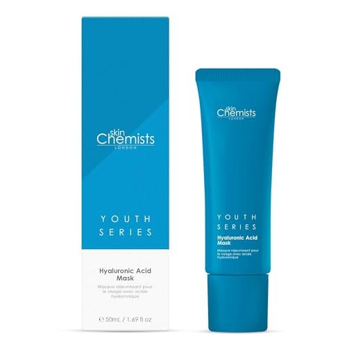 skinChemists Youth Series 1% Hyaluronic Acid Face Mask – Hydrating & Plumping Mask for Smooth, Soft & Radiant Skin (50ml) - görsel 4