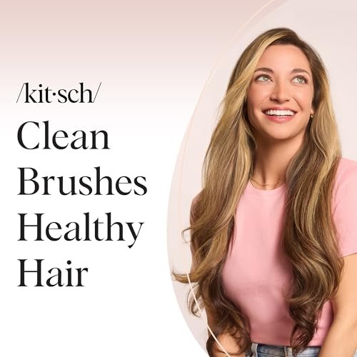 Kitsch Hair Brush Cleaner Tool – Double-Sided 2-in-1 Brush Cleaner for Hair Brushes & Combs | Eco-Friendly Cleaning Tool with Pick & Bristles | Hair Stylist Essentials - görsel 16