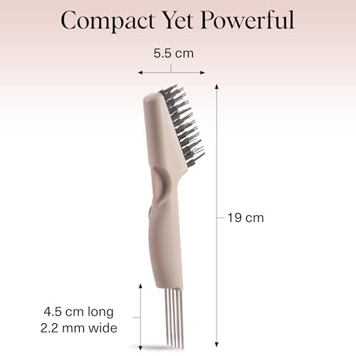Kitsch Hair Brush Cleaner Tool – Double-Sided 2-in-1 Brush Cleaner for Hair Brushes & Combs | Eco-Friendly Cleaning Tool with Pick & Bristles | Hair Stylist Essentials - görsel 10
