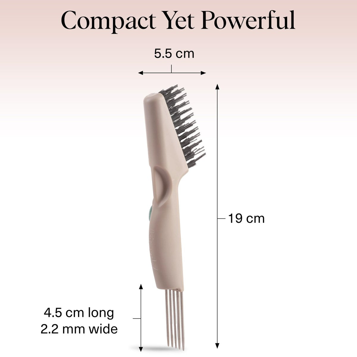 Kitsch Hair Brush Cleaner Tool – Double-Sided 2-in-1 Brush Cleaner for Hair Brushes & Combs | Eco-Friendly Cleaning Tool with Pick & Bristles | Hair Stylist Essentials - görsel 9