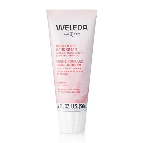 Weleda Unscented Hand Cream, 1.7 Fl Oz - Plant-Based Moisturizer with Jojoba, Borage & Coconut Oils Avelisse