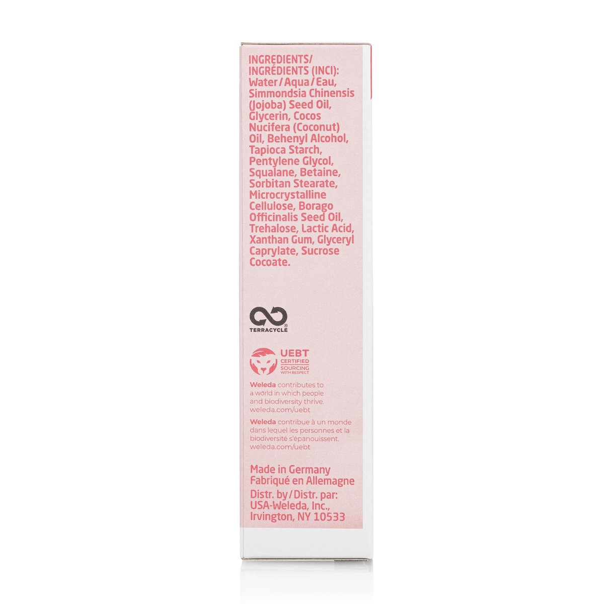 Weleda Unscented Hand Cream, 1.7 Fl Oz - Plant-Based Moisturizer with Jojoba, Borage & Coconut Oils Avelisse