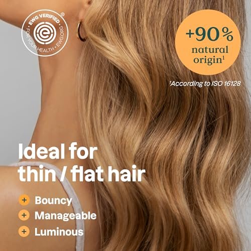 ATTITUDE Volume & Shine Shampoo Bar for Thin and Flat Hair – Natural Origin, EWG Verified, Soy Protein & Red Clay, Vegan, Orange Blossom & Eucalyptus, 4 oz Avelisse