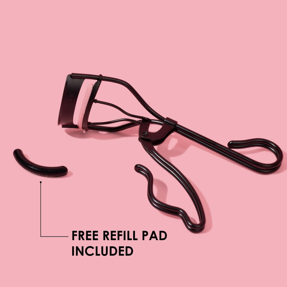 JAPONESQUE Professional Volumizing Lash Curler – Long-Lasting Curl for Natural & False Lashes, Fits Most Eye Shapes & Large Eyes, Includes 1 Refill Pad - görsel 9