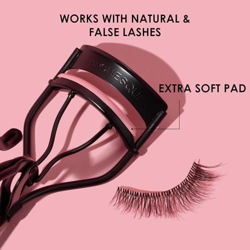 JAPONESQUE Professional Volumizing Lash Curler – Long-Lasting Curl for Natural & False Lashes, Fits Most Eye Shapes & Large Eyes, Includes 1 Refill Pad - görsel 12