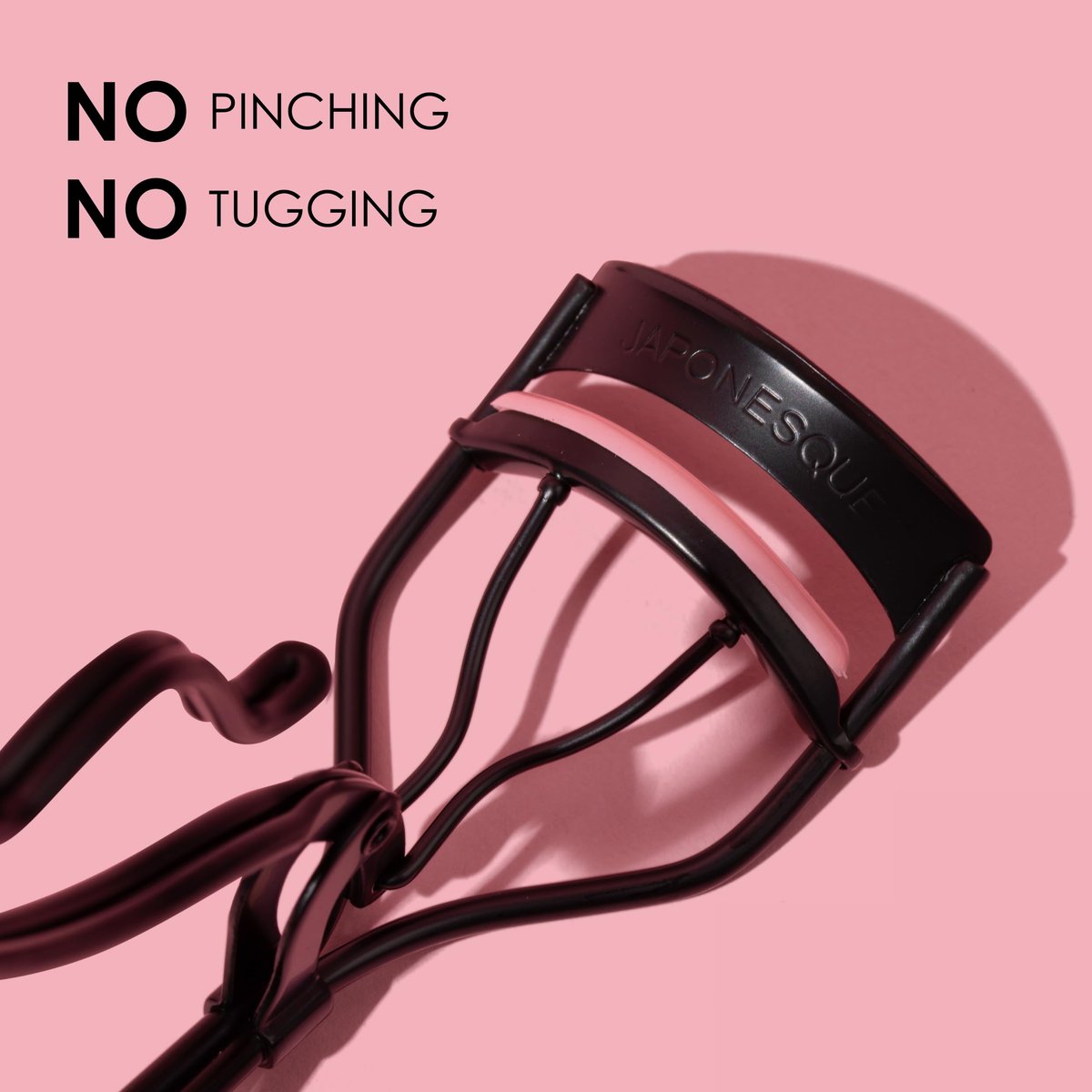 JAPONESQUE Professional Volumizing Lash Curler – Long-Lasting Curl for Natural & False Lashes, Fits Most Eye Shapes & Large Eyes, Includes 1 Refill Pad - görsel 3