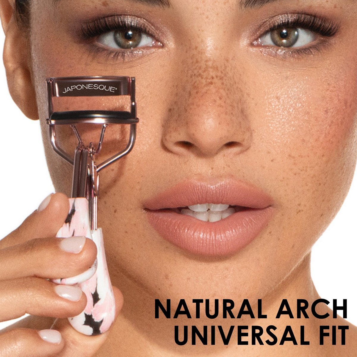 JAPONESQUE Comfort Grip Eyelash Curler – Universal Fit for Natural & False Lashes, Long-Lasting Curl (Limited Edition Pink) - görsel 5