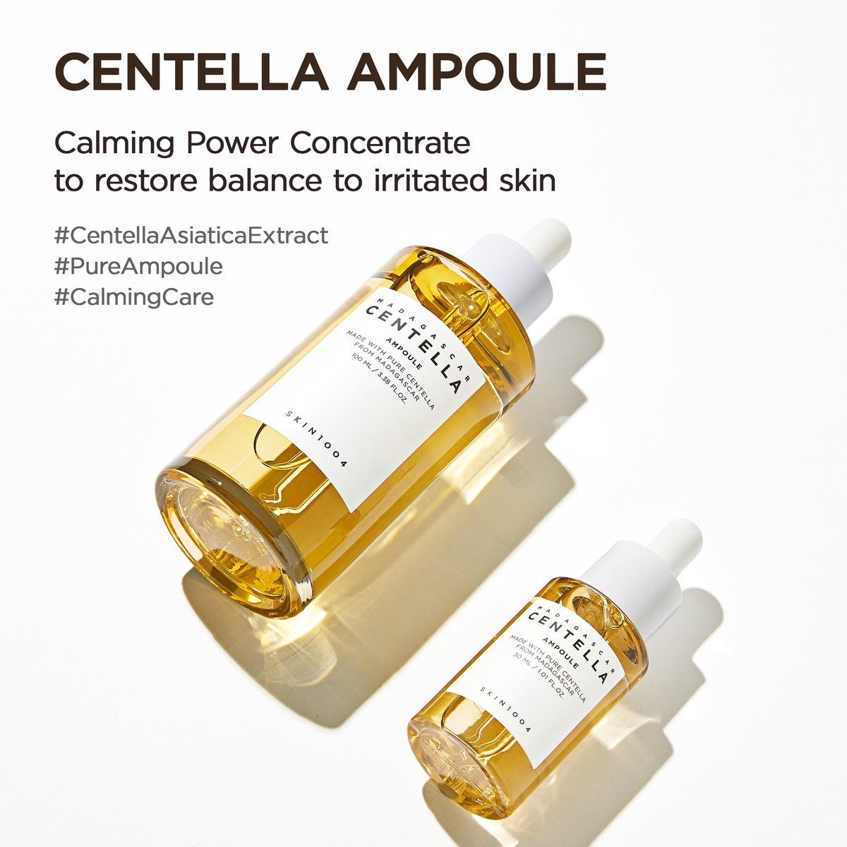 SKIN1004 Centella Travel Kit - Korean Skincare Set with Toner, Moisturizer, Serum, Cleansing Oil & Cleanser - Travel Size for Sensitive Skin Avelisse