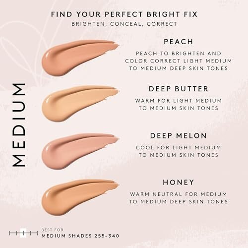 Fenty Beauty by Rihanna Bright Fix Eye Brightener Concealer - Deep Melon (0.31 oz) - görsel 12